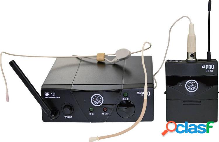 AKG WMS40 Mini Sport Set ISM 1 ad archetto Kit microfono