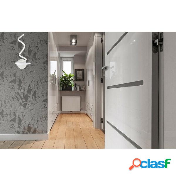 APPLIQUE A PARETE SPIRALE PER INTERNI A LED 12 W LUCE FREDDA