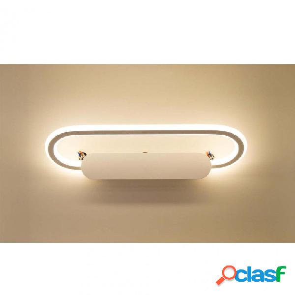 APPLIQUE LED LAMPADA DA SPECCHIO 16W OVALE BAGNO LUCE 3000K