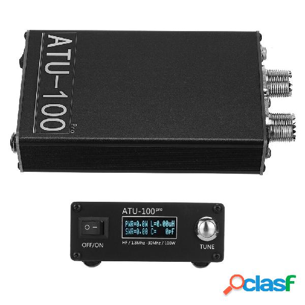 ATU-100 PRO 1.8Mhz-30Mhz OLED Display Automatic Antenna