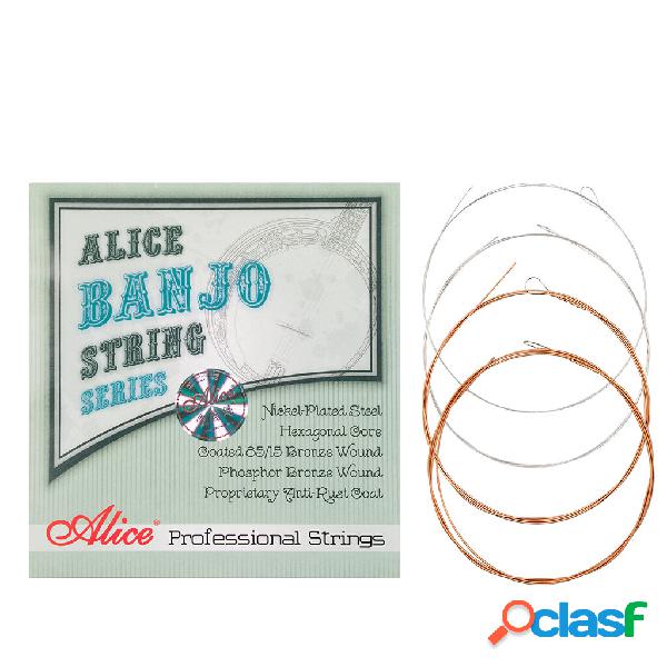 Alices 1 Set Banjo String AJ07 Banjo Strings 009 to 030 inch