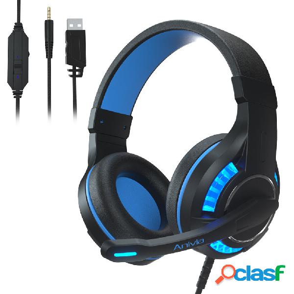 Anivia MH603 Gming Headset 3.5mm Audio and USB Interface