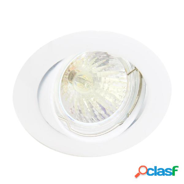 Any Lamp Incasso Spot Circolare Inclinabile Bianca |