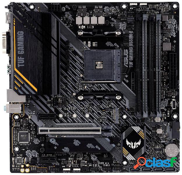 Asus TUF GAMING B550M-E Mainboard Attacco AMD AM4 Fattore di