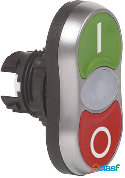 BACO L61QA33C Pulsante doppio Anello frontale in plastica,