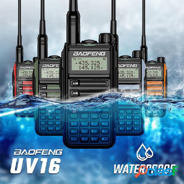 BAOFENG UV16 PLUS 3800mAh Walkie Talkie High Power Dual Band