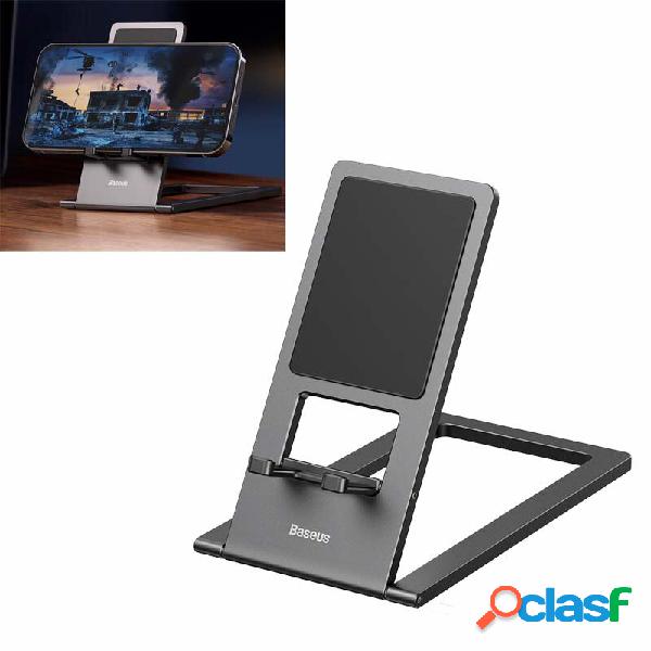 BASEUS Foldable Metal Desktop Holder For Tablet Mobile Phone
