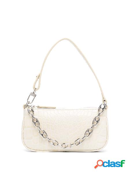 BY FAR BORSA A SPALLA DONNA 20CRMIRACEDSMACE PELLE BEIGE