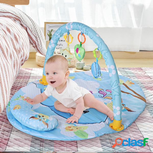 Baby Gym Play Mat Educational Rack Toys Baby Gym Mat With
