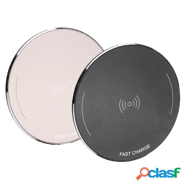 Bakeey 10W Metal Scrub QI wireless Fast Charging Charger Pad