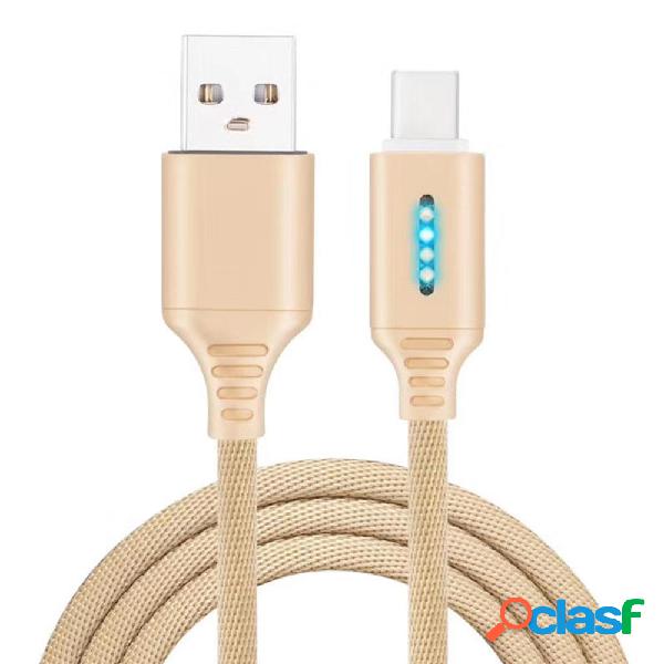 Bakeey 2.4A Type-C Micro USB Auto Cut-off Fast Charging Data