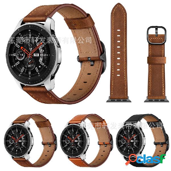 Bakeey 22mm First Layer Genuine Leather Replacement Strap