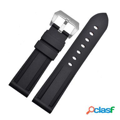 Bakeey 22mm Replacement Durable Silicone Metal Buckle Watch