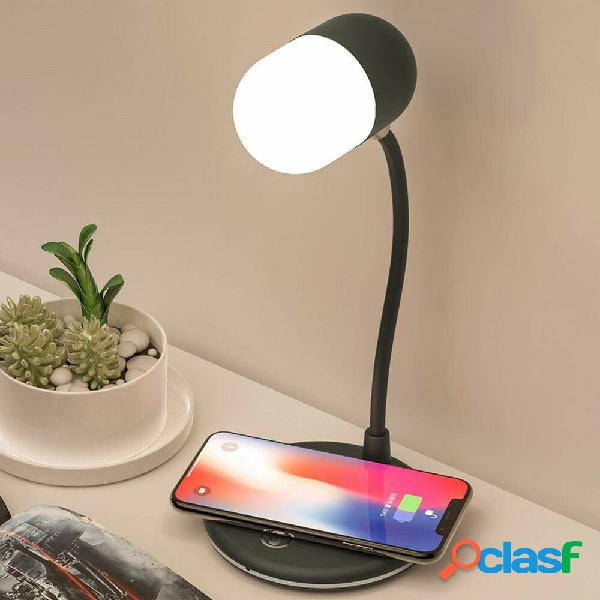 Bakeey 3-in-1 bluetooth Speaker Wireless Charger Dimmable