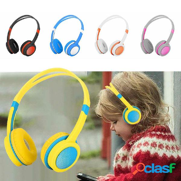Bakeey Cute Kids Over Ear Stereo Wired Safely Headphones