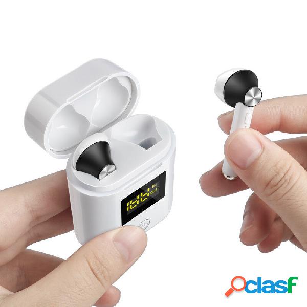 Bakeey D019 Wireless bluetooth 5.0 TWS Earphone Stereo Bass