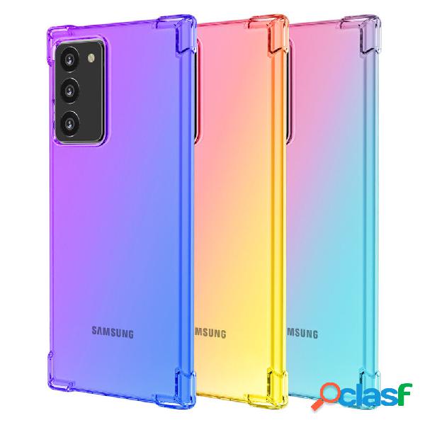 Bakeey Gradient Color with Four-Corner Airbag Shockproof