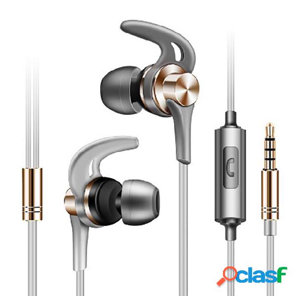 Bakeey J02 Metal In-ear Wired Headphone Horn HiFi Music