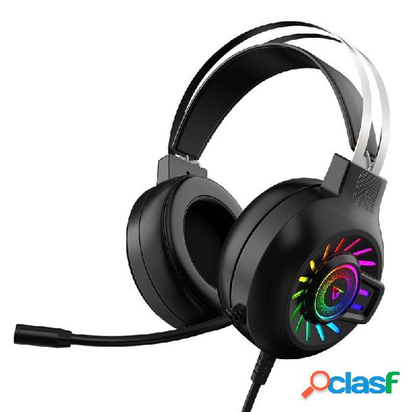 Bakeey M10 Wired Headphones 7.1 Channel RGB Light Gaming