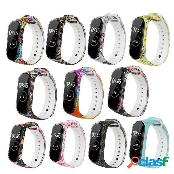 Bakeey Painted Pattern Replacement Silicone Watch Band Strap