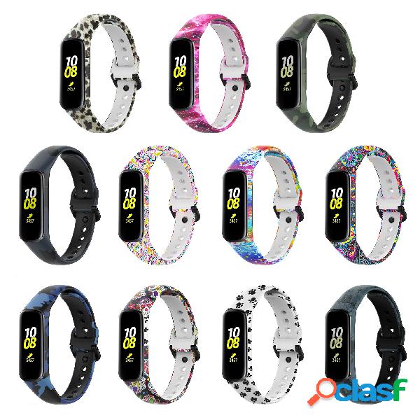 Bakeey Printed Pattern Stainless Steel Buckle Smart watch