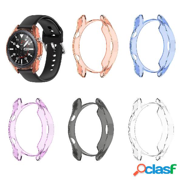 Bakeey Translucent Non-Yellow Soft TPU Shockproof Watch Case
