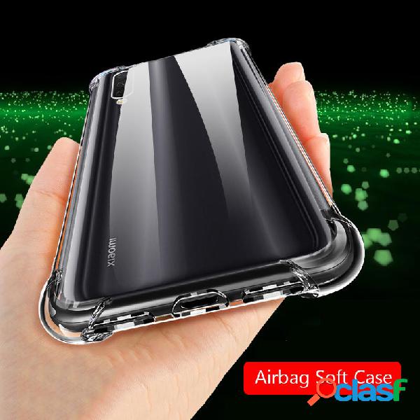 Bakeey Transparent Shockproof Soft TPU Back Protective Case