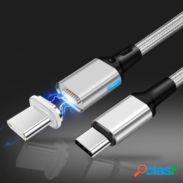 Bakeey Type C To Type C Magnetic Data Cable 5A 100W PD Quick
