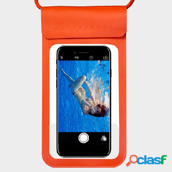 Bakeey Underwater Swimming Diving PU+TPU Transparent View