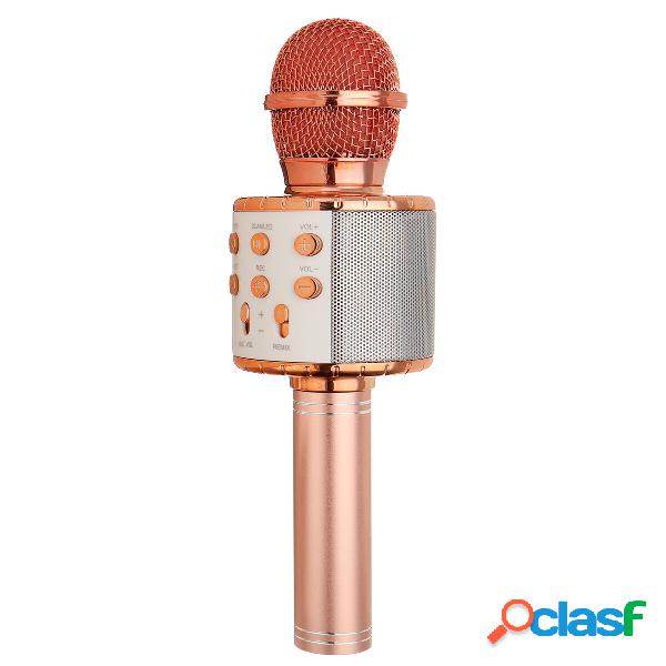 Bakeey WS858L blueatooth Karaoke Microphone Wireless Speaker