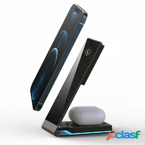 Bakeey Y22 2-In-1 15W Wireless Charger Fast Wireless