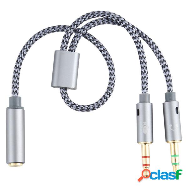 Bakeey YH192 2-In-1 Audio Cable 3.5mm Adapter Female to
