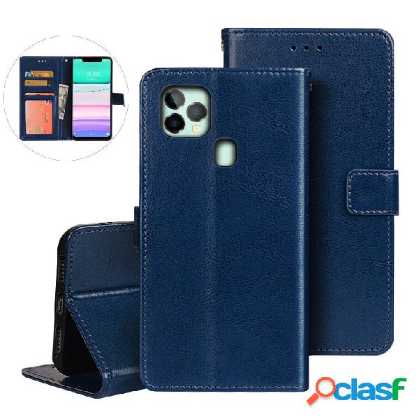 Bakeey for Oukitel C22 Case Magnetic Flip with Multiple Card
