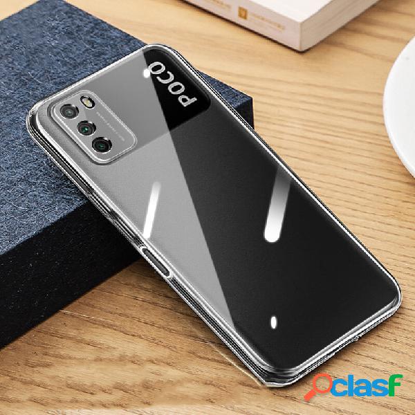Bakeey for POCO M3 Case Crystal Clear Transparent Ultra-Thin