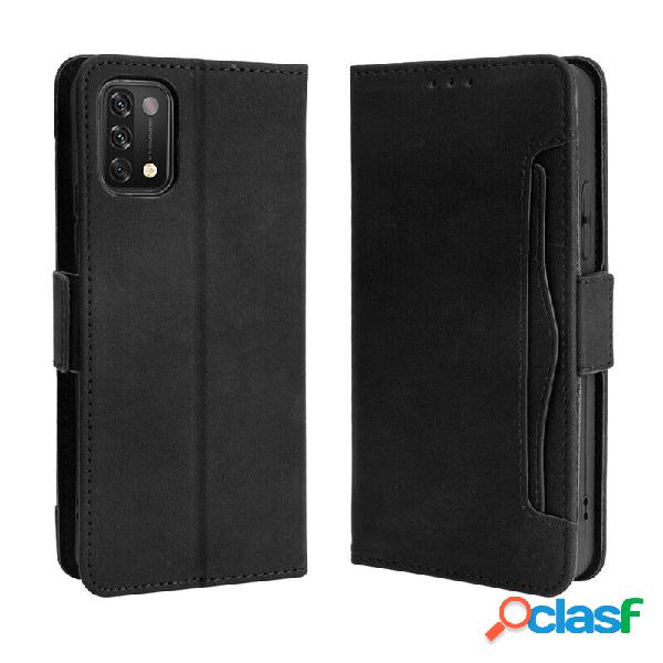 Bakeey for Umidigi A11 Case Magnetic Flip with Multiple Card