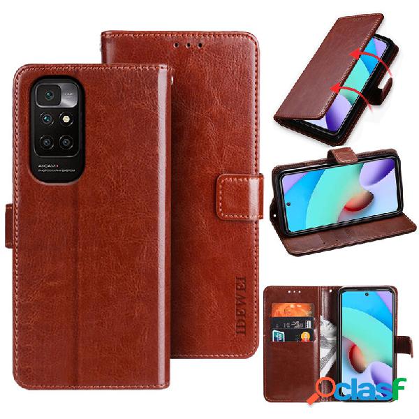 Bakeey for Xiaomi Redmi 10 Case Magnetic Flip with Multiple