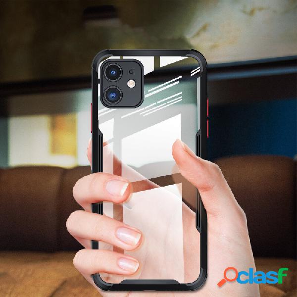 Bakeey for iPhone 12 Mini Case Bumpers with Lens Protector