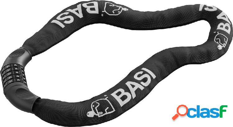 Basi ZR 305 Catena con lucchetto Nero Lucchetto a codice