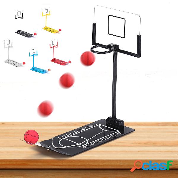 Basketball Game Toys Metal Desktop Decoration Foldable