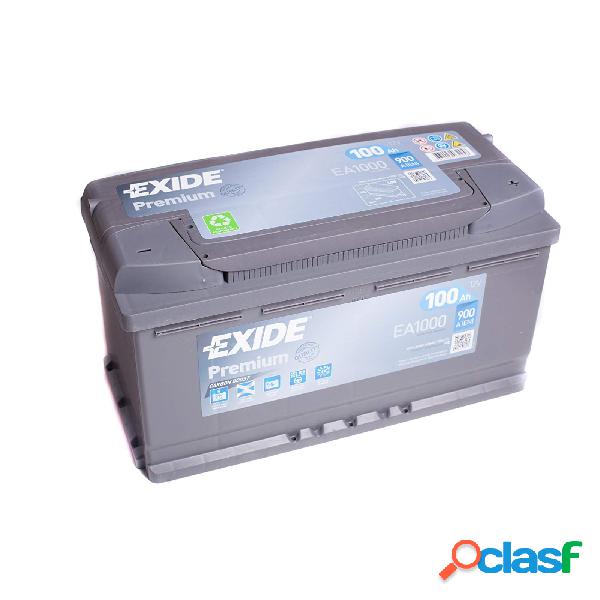 Batteria Auto Exide 100 Ah 900A 12V Premium Carbon Boost