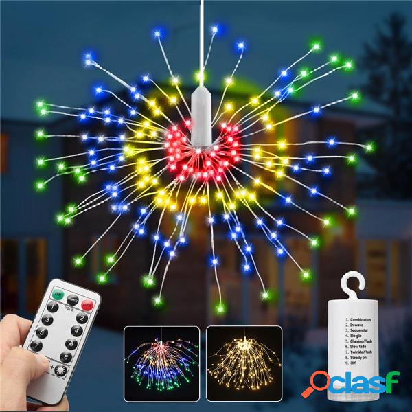 Battery Supply 8 Modes 240 LED Hanging Firework Fairy Wire