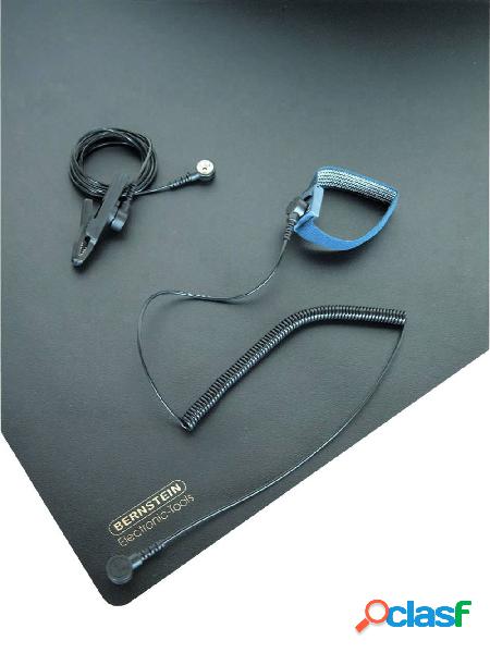 Bernstein Tools 9-360 Kit tappetini ESD da tavolo Nero (L x