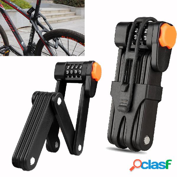 Bicycle Lock Anti-theft Folding Password Lock Aluminium