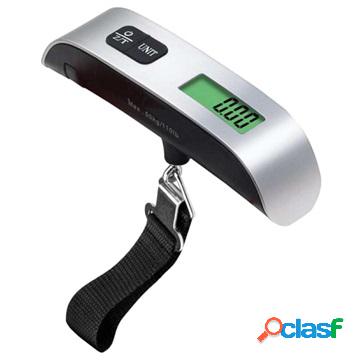 Bilancia Digitale per Bagagli con Display LCD - 50kg -