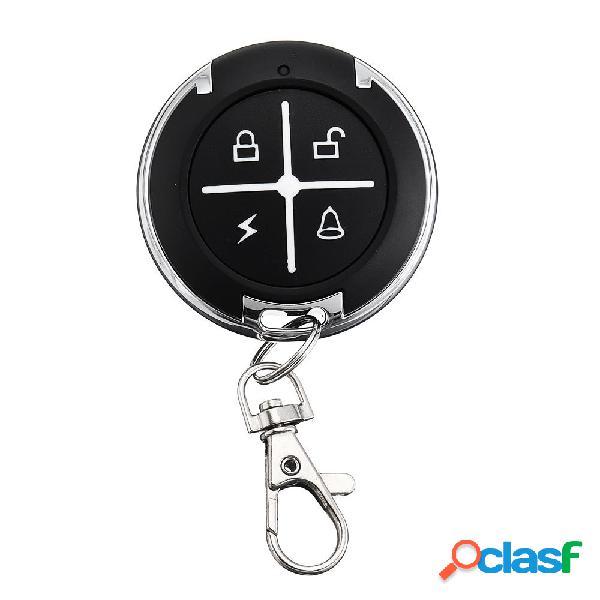 Black Round Self-copying Remote Control Transmitter For