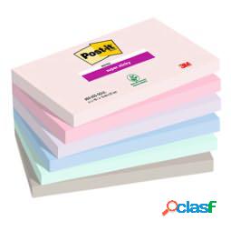 Blocco Post it Super Sticky - 655-6SS-SOUL - 76 x 127 mm -