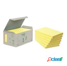 Blocco Post it Z Notes Green - giallo - 76 x 127mm - 100