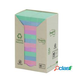 Blocco Post it Z Notes Green - linea Natural - 38 x 51mm -