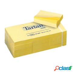 Blocco foglietti - giallo pastello - 51 x 38mm - 63gr - 100