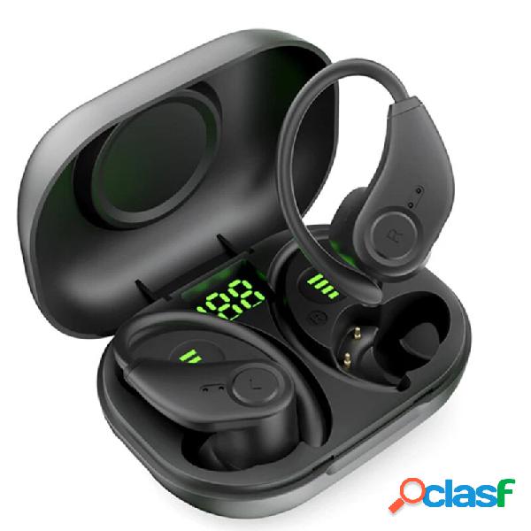 Bluedio S6 TWS bluetooth 5.1 Earphone LED Display 13mm Large